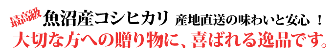 贈り物は産地直送